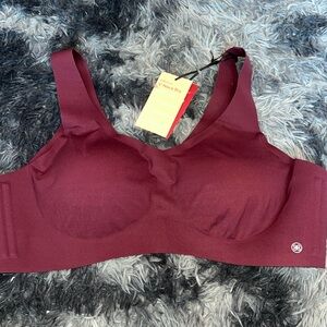 Honeylove Burgundy Bra